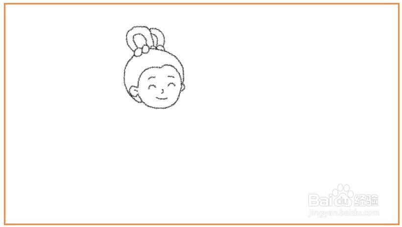 牛郎与织女简笔画
