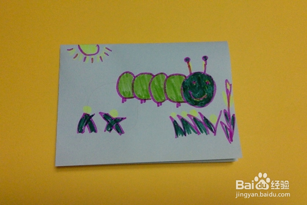<b>简笔画怎么画毛毛虫的画法简单入门儿童兴趣培养</b>