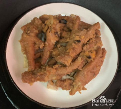 酱香凤爪蒸蒜头制作方法
