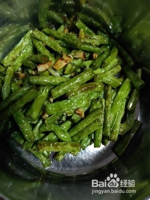 素炒豇豆的做法