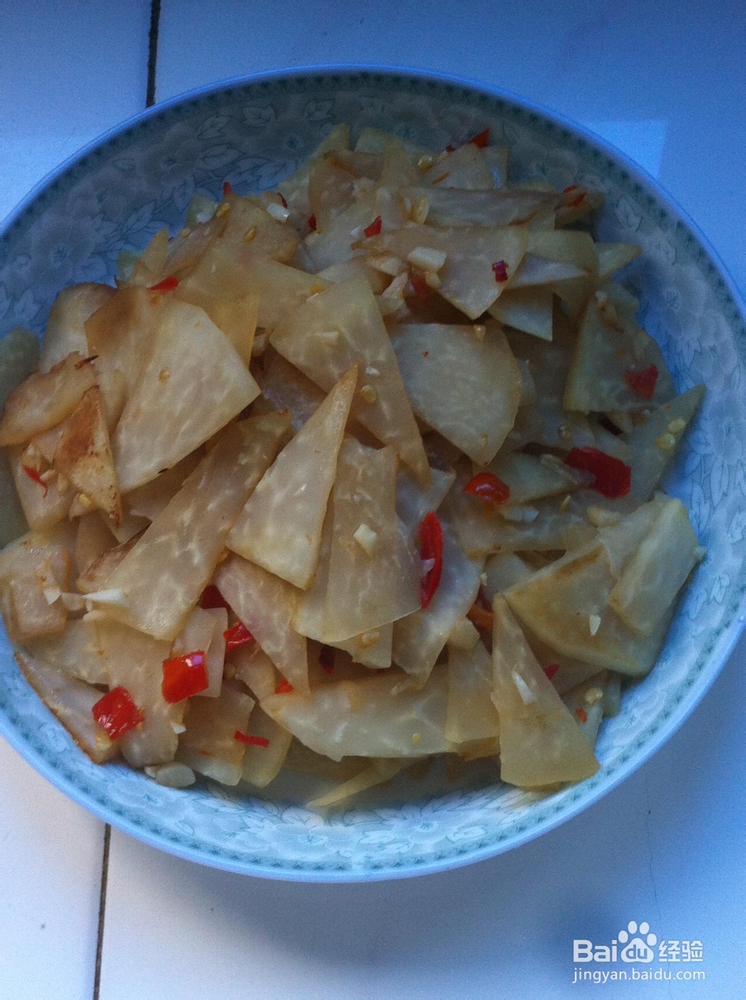 暑期美味菜24——酸甜炒黄瓜片和炒苯菜