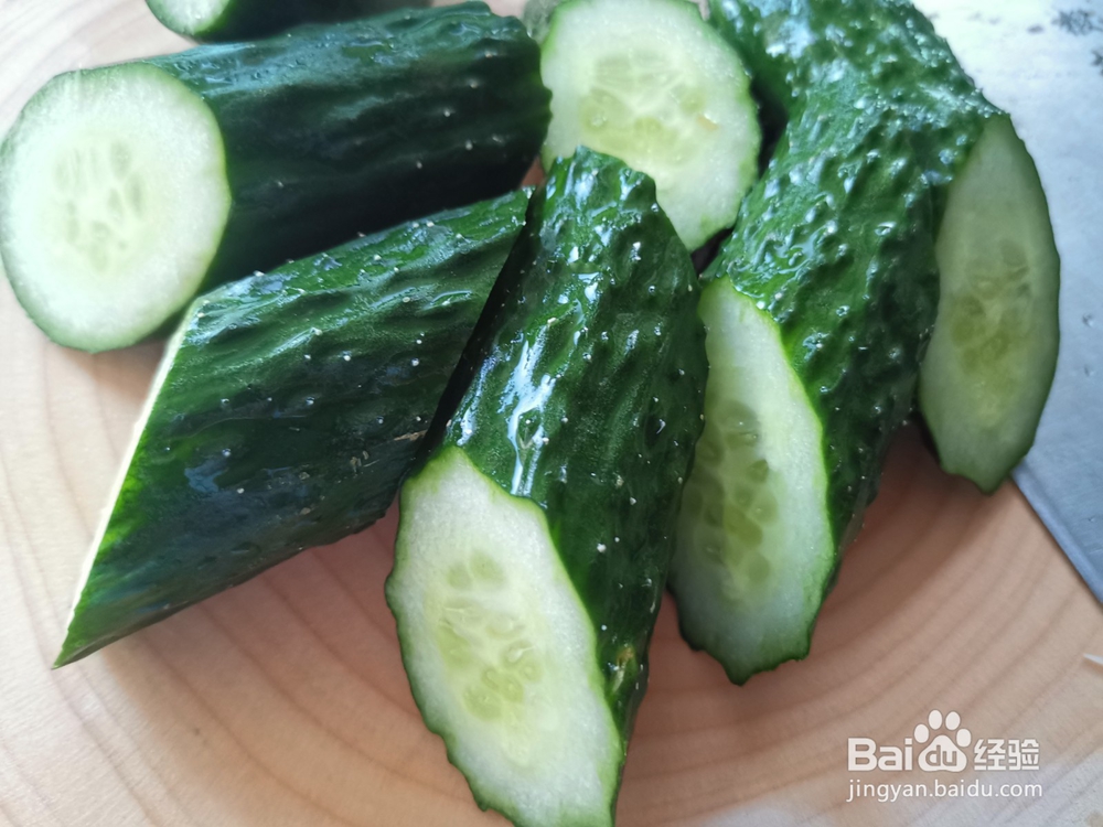 黄瓜丝拌干子条