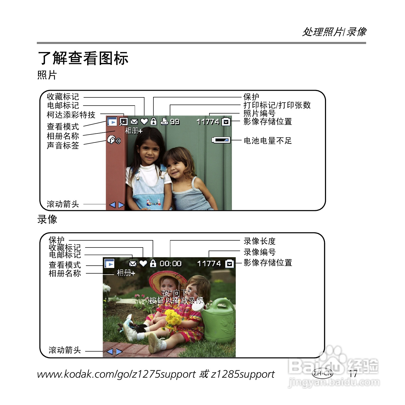 柯达Z1275数码相机使用说明书:[2]