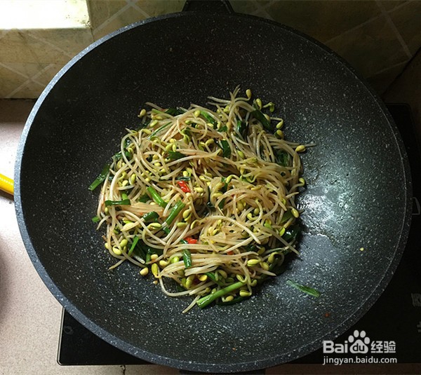 酱爆黄豆芽做法
