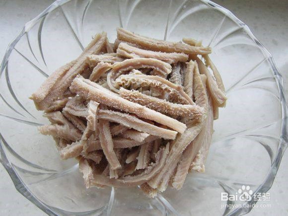 如何做红油牛肚