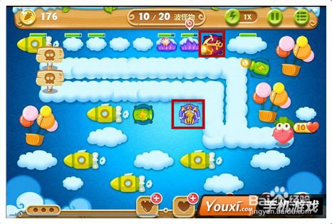 保卫萝卜2第57关攻略