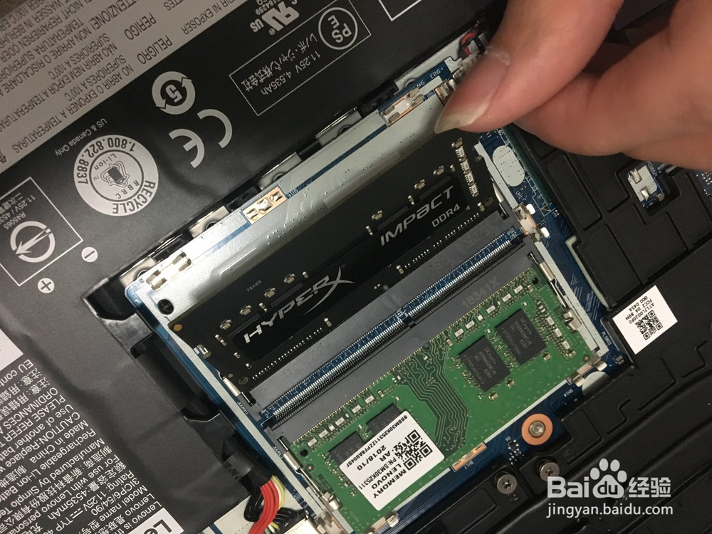 联想Y7000增加内存条教程