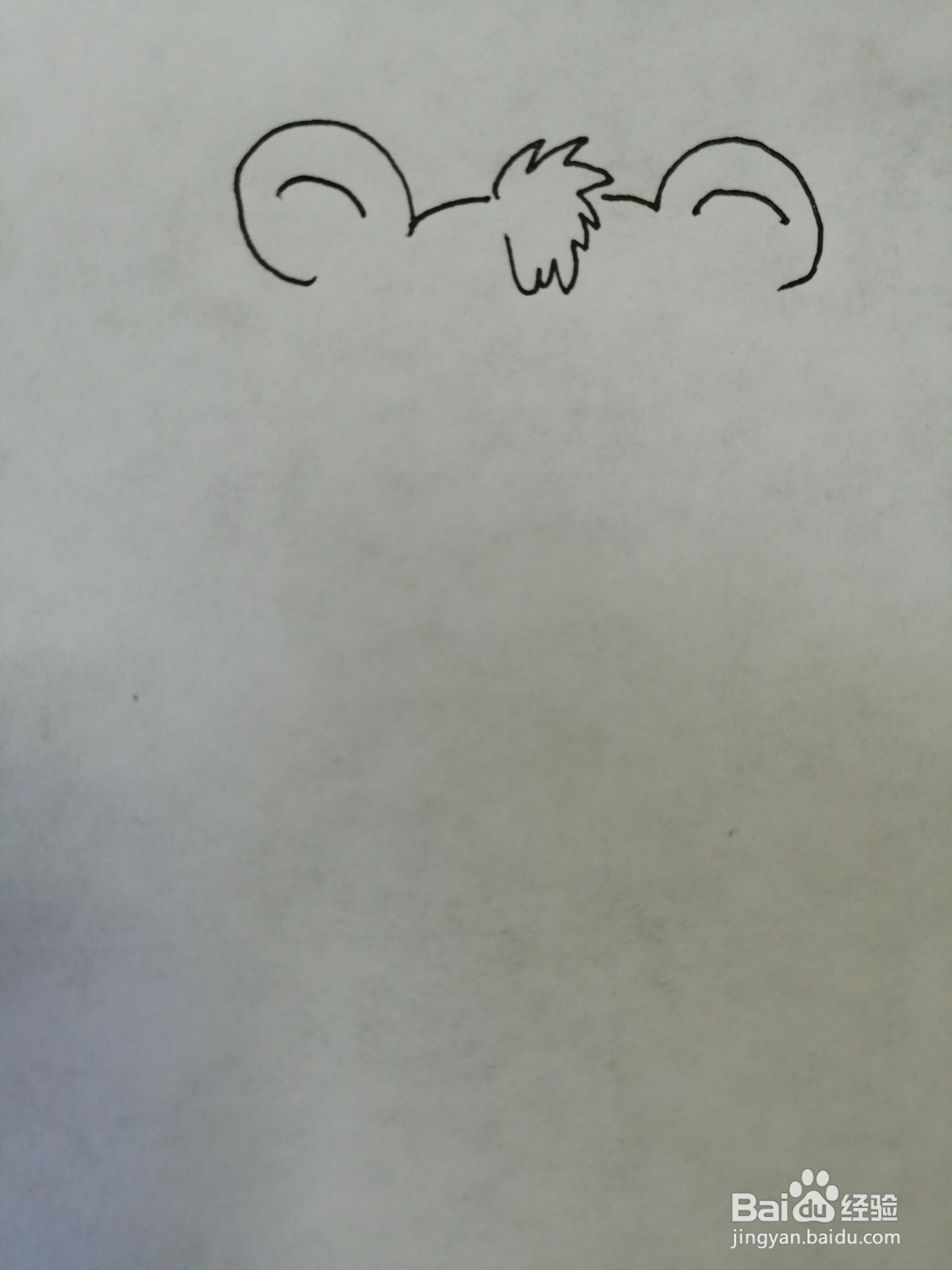 可爱的玩具小熊怎么画