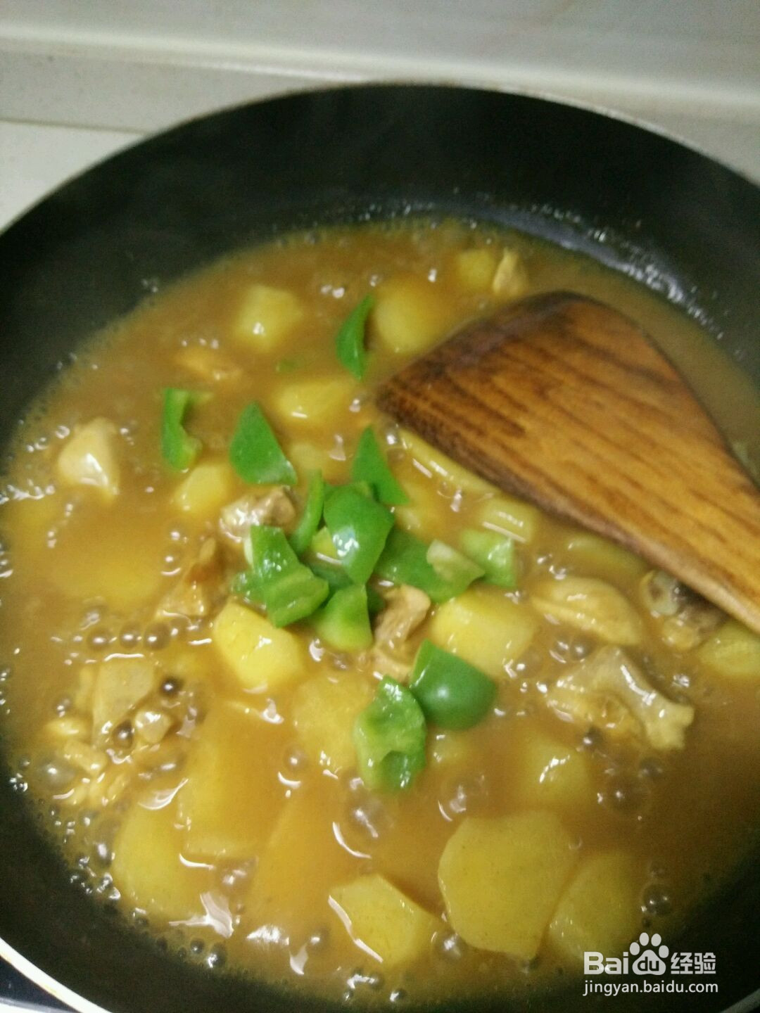 咖喱鸡面的做法