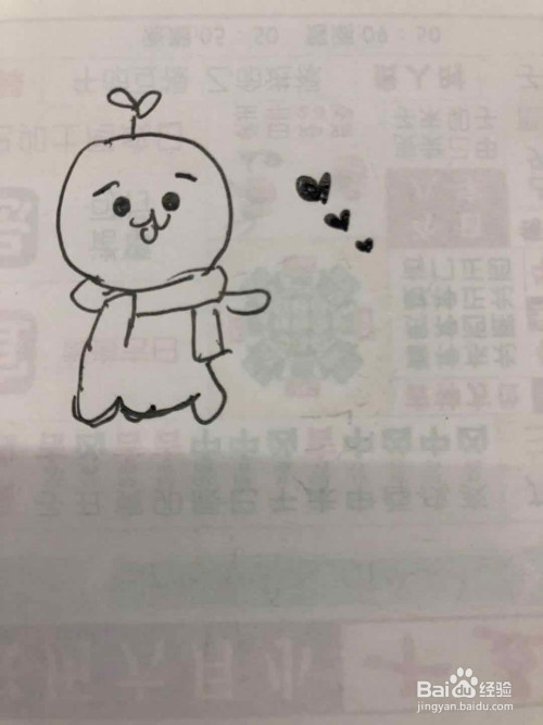 萌团子简笔画