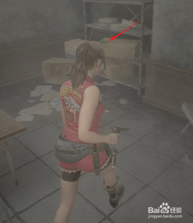 生化2重制版克莱尔里关攻略22:前往审讯室