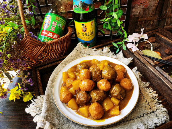 咖喱鱼蛋牛筋丸