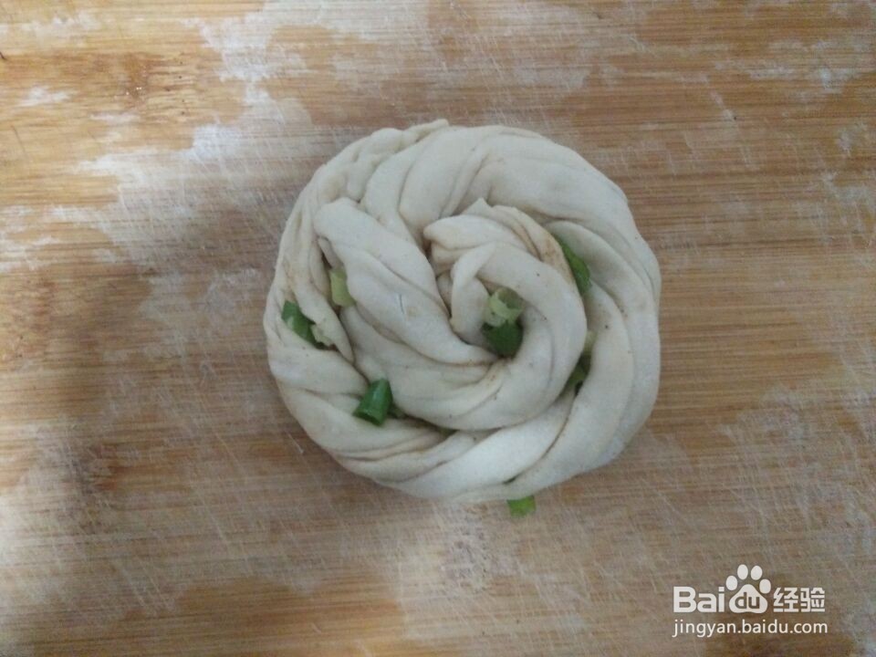 #美食# 葱花千层饼怎么做好吃