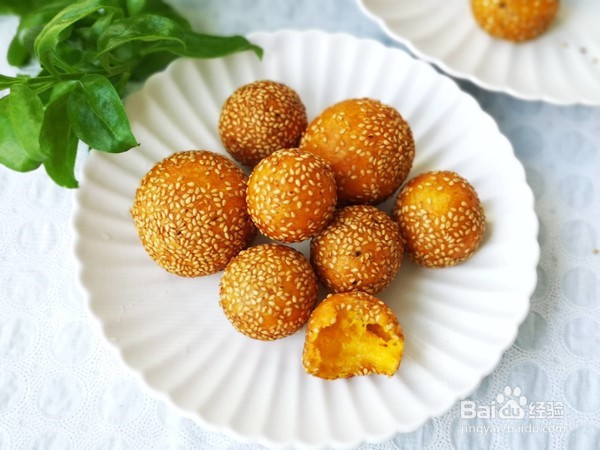 怎么做南瓜麻团？