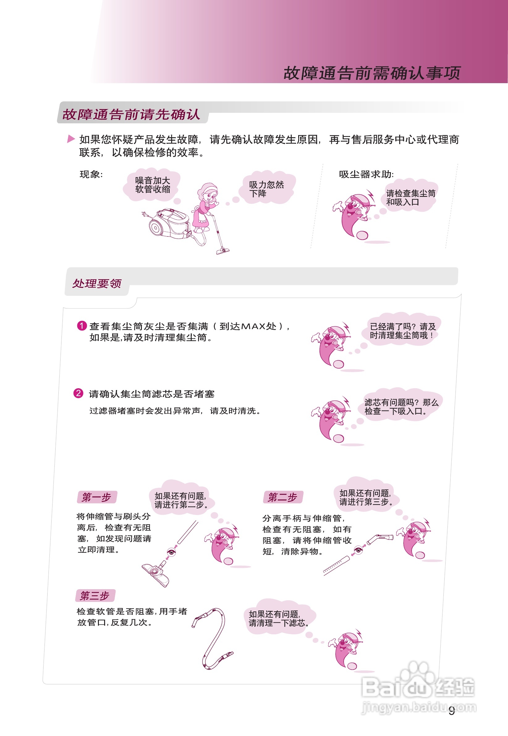 LG VC3116GNT吸尘器说明书:[1]