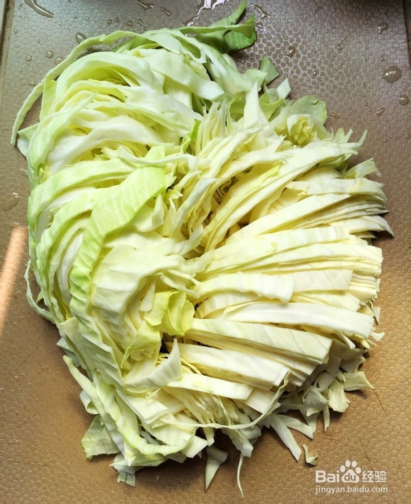 卷心菜拌粉丝的做法