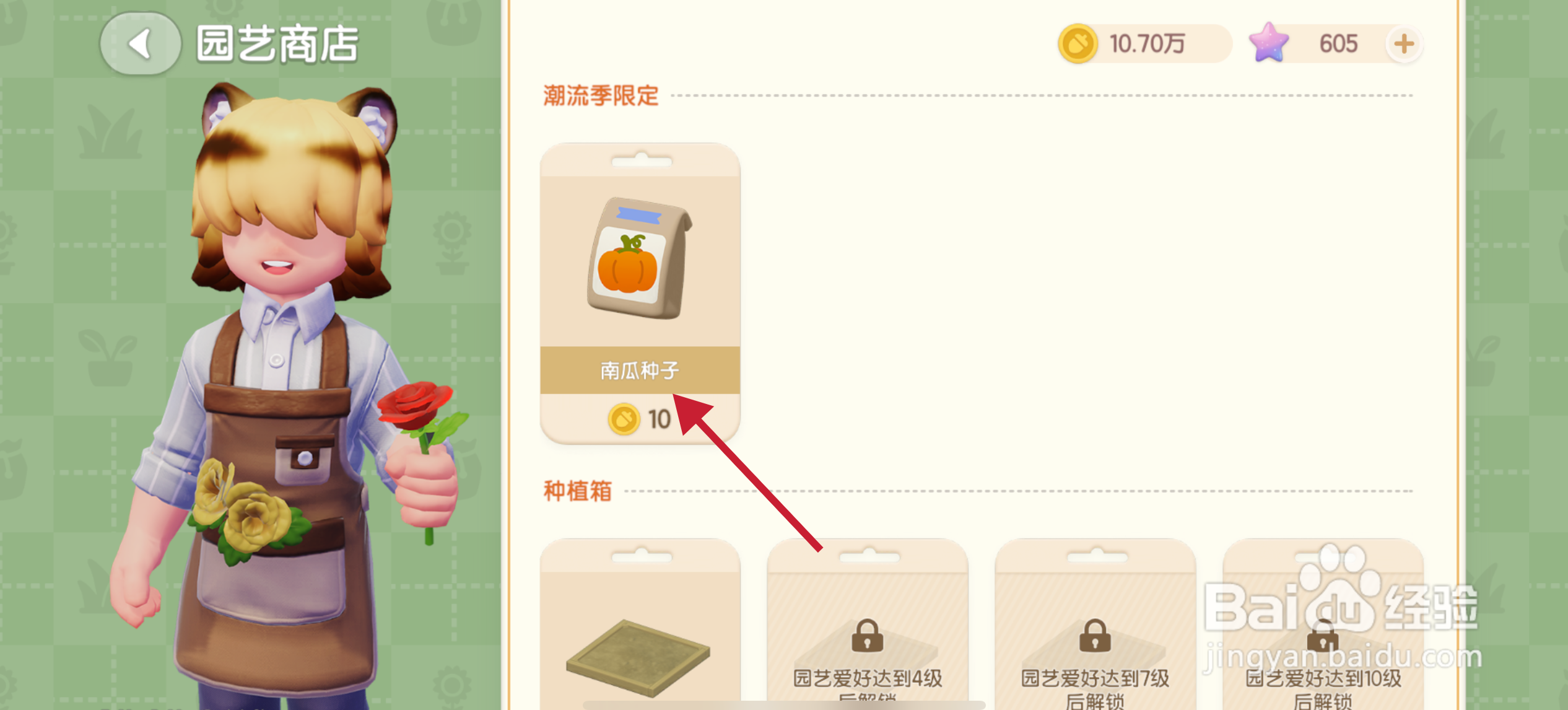 心动小镇南瓜种子怎么获得