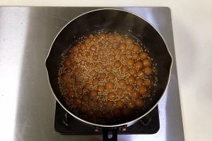 姜汁玫瑰红糖南瓜圆子