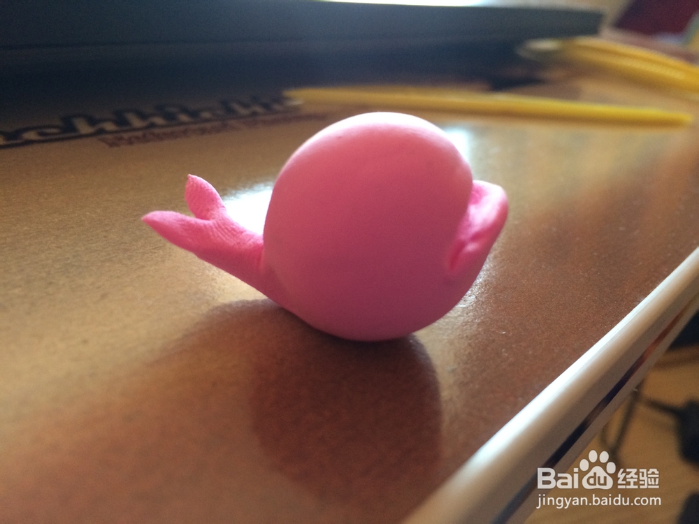 保卫萝卜纸粘土手工：[5]大鲸鱼