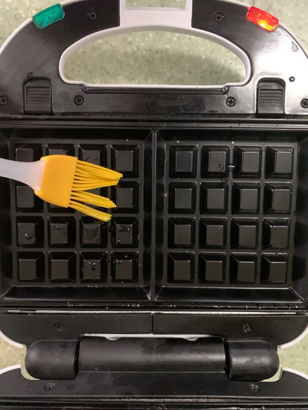 黑芝麻紫薯华夫饼