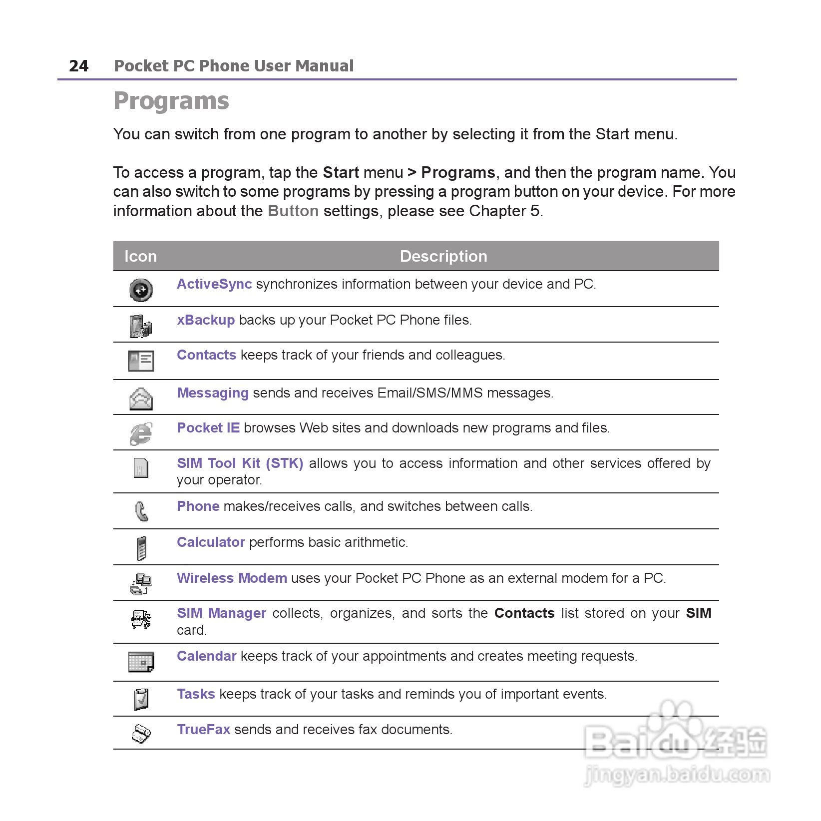 i-mate JAM手机说明书:[3]