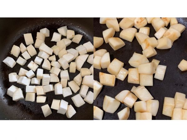 黑椒杏鲍菇牛肉粒