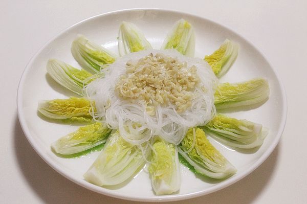 蒜蓉粉丝娃娃菜