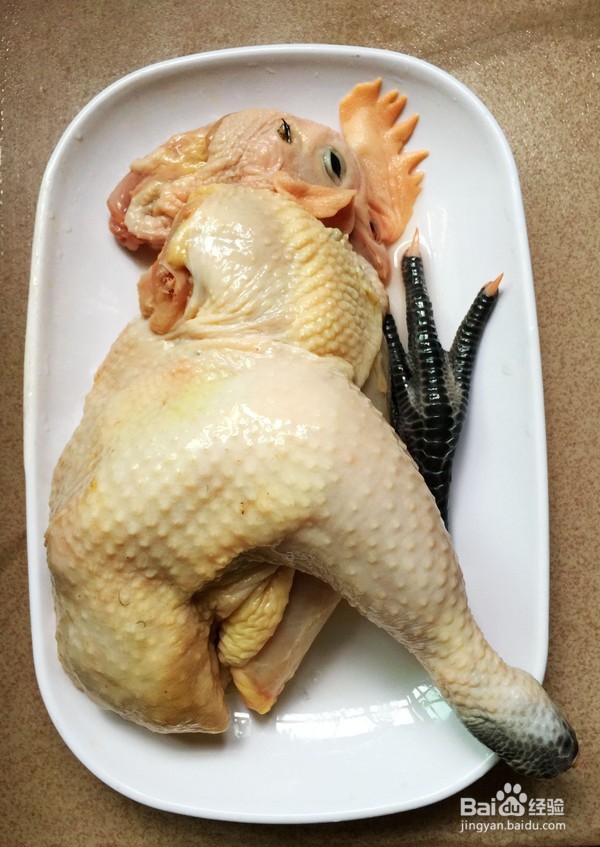 清蒸鸡肉制作方法