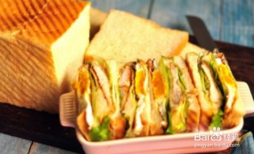 三明治的制作方法