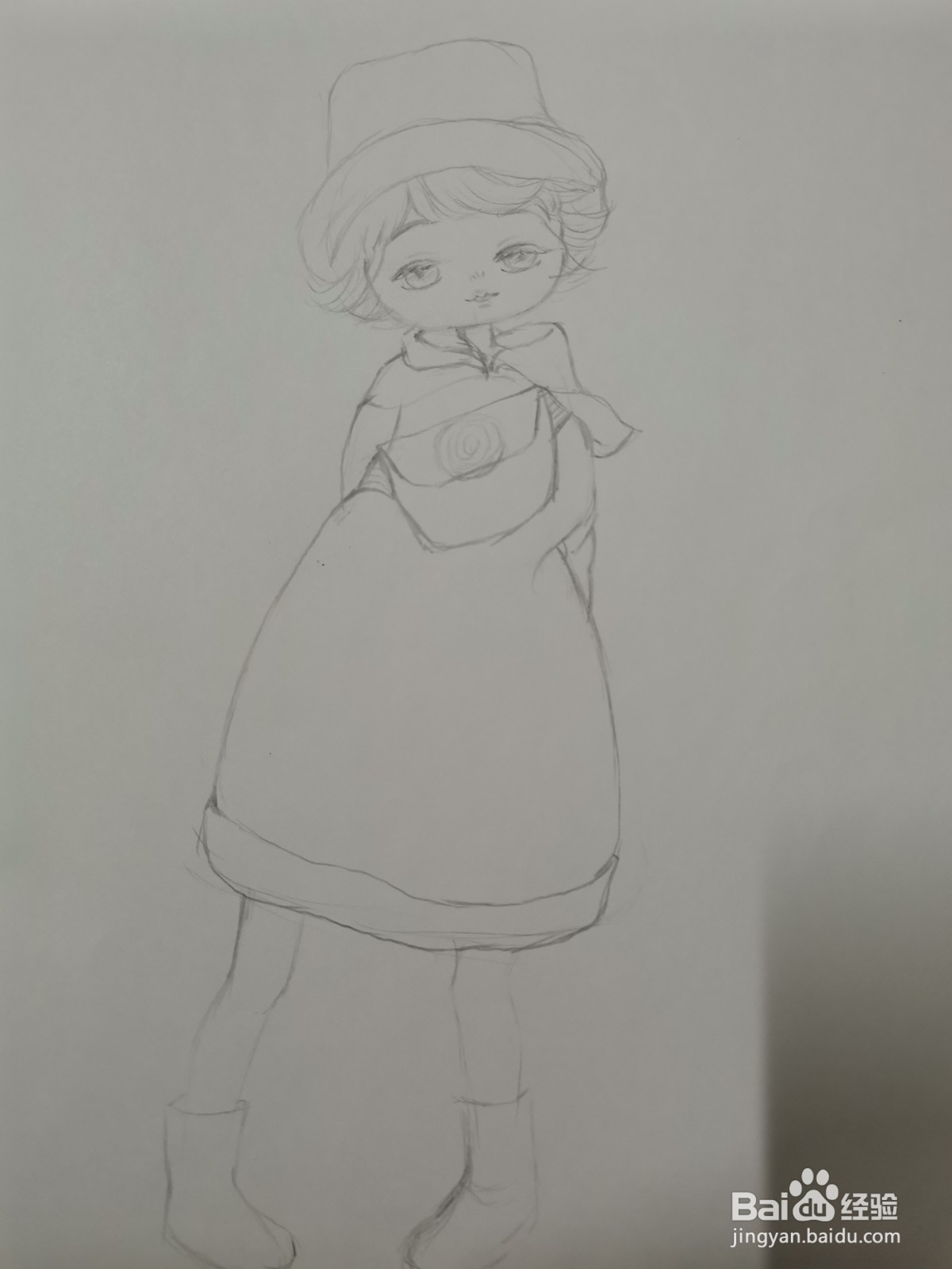 可爱的动漫插画人物画法教程