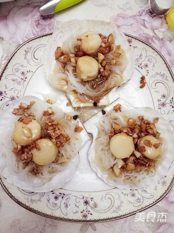 蒜蓉粉丝蒸扇贝