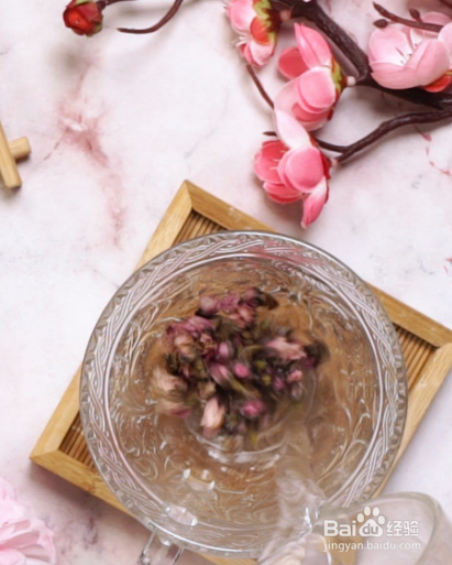 桃花茶如何制作