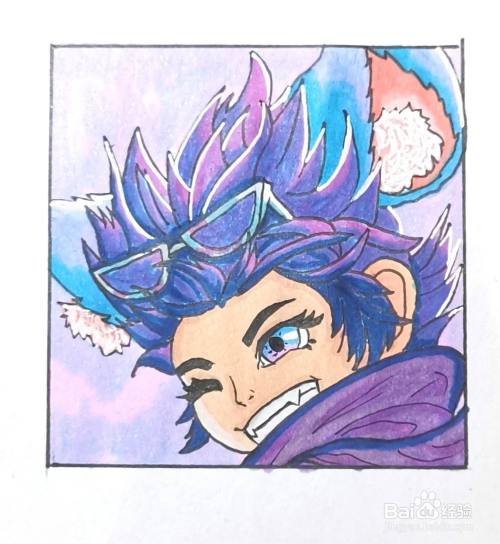 玩王者荣耀你们喜欢哪个英雄?我们一起来画李元芳头像吧.