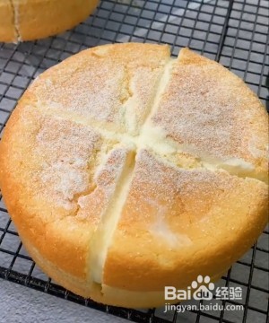 日式冰乳戚风蛋糕的做法