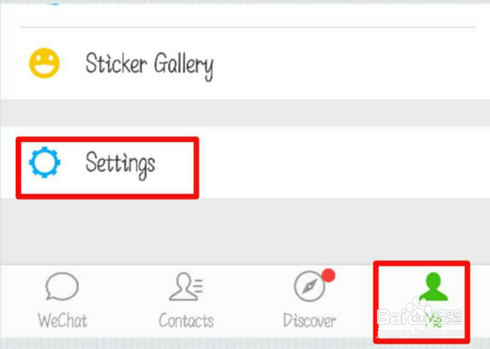 微信怎么在英文语言下设置中文语言