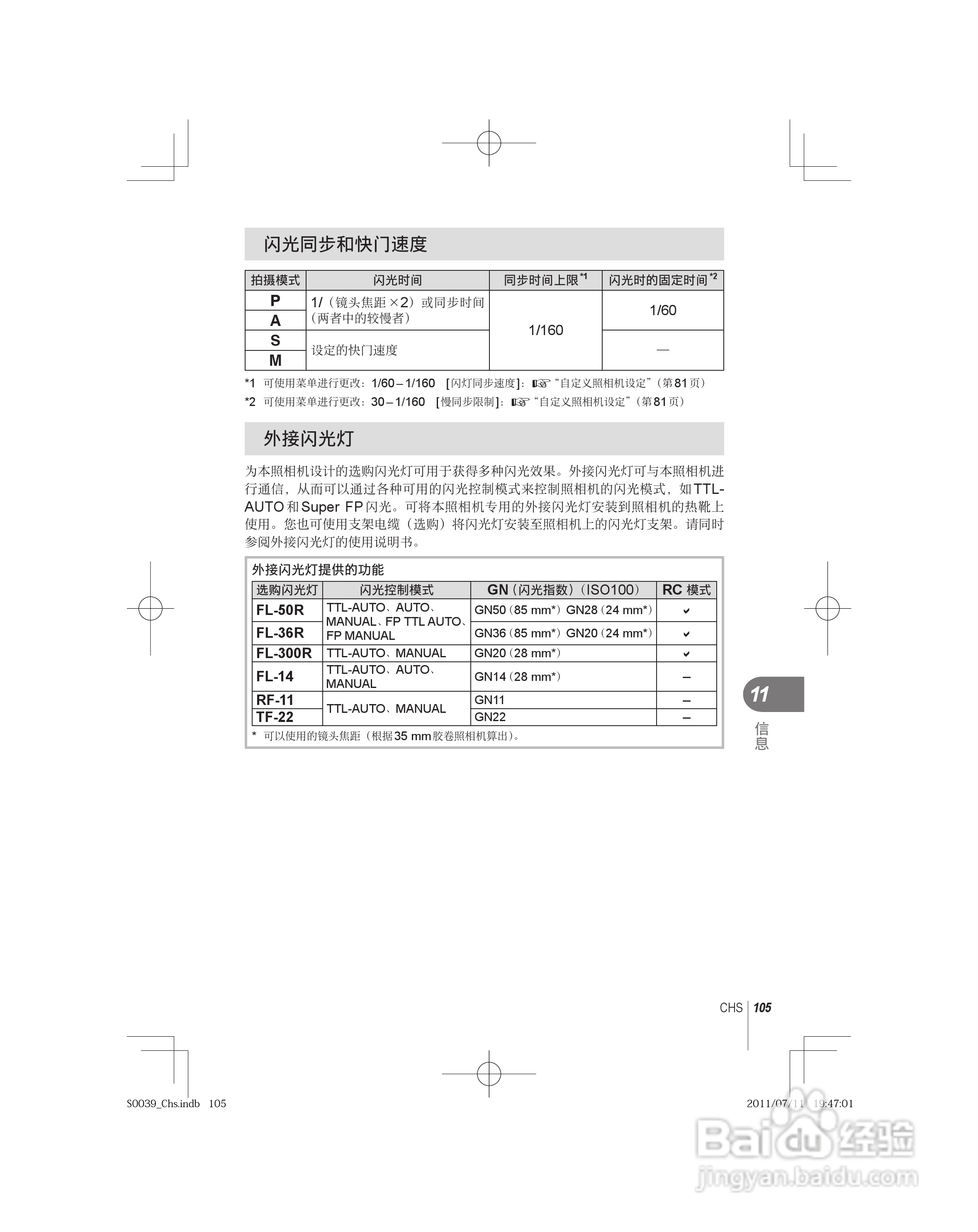 奥林巴斯E-PM1数码照相机使用说明书:[11]