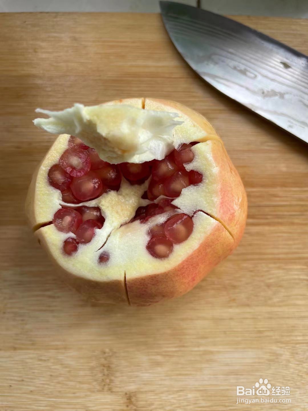 如何快速剥石榴