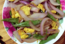 如何做洋葱炒鸡蛋