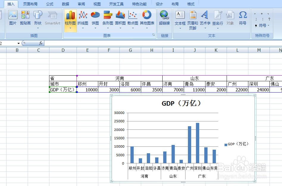 #新人打卡#excel如何做出双横坐标