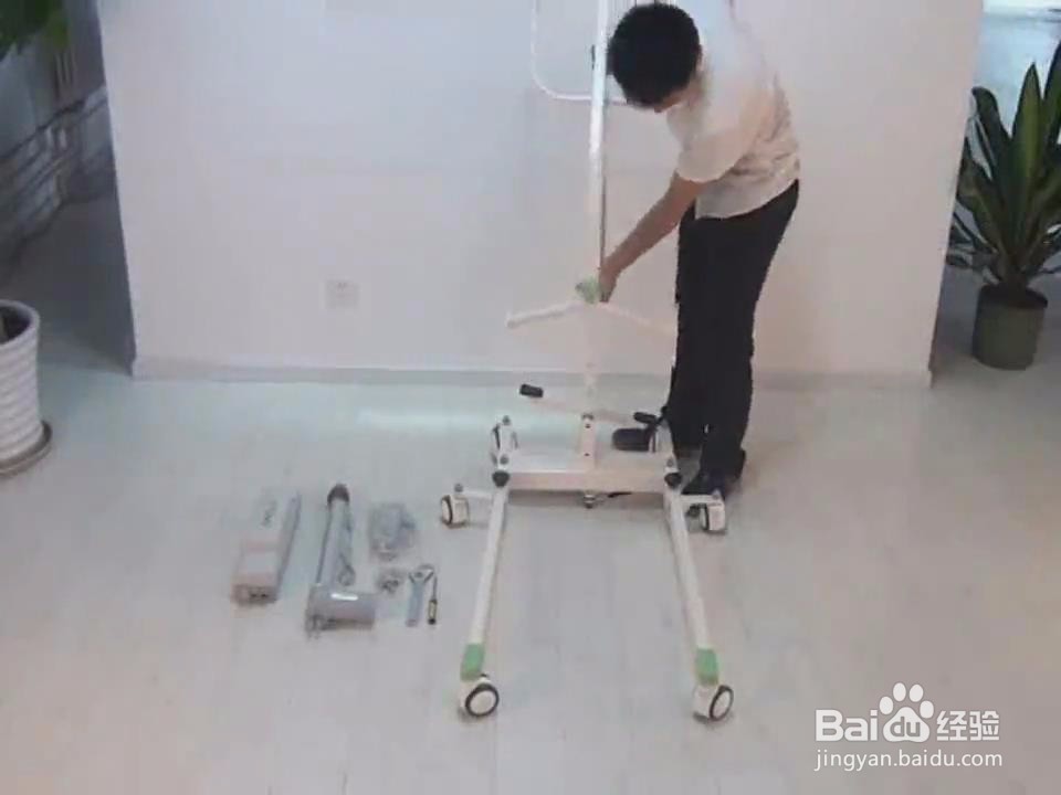 电动移位机的安装说明