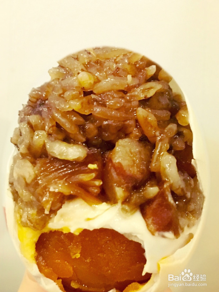 香糯糯的糯米蛋的做法