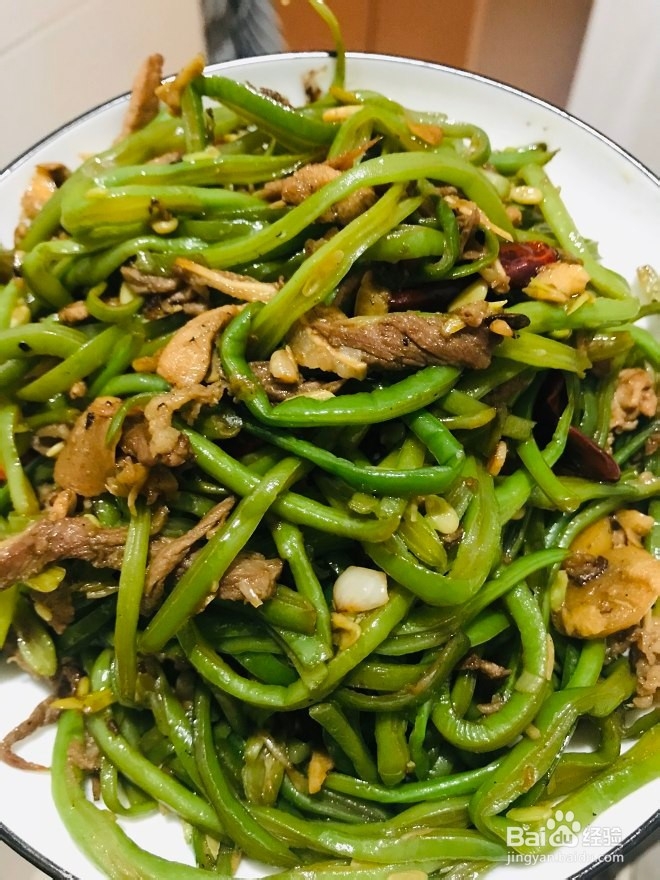 怎么做出美味的豆角炒肉