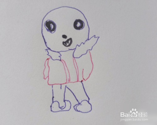 传说之下龙骨炮画法