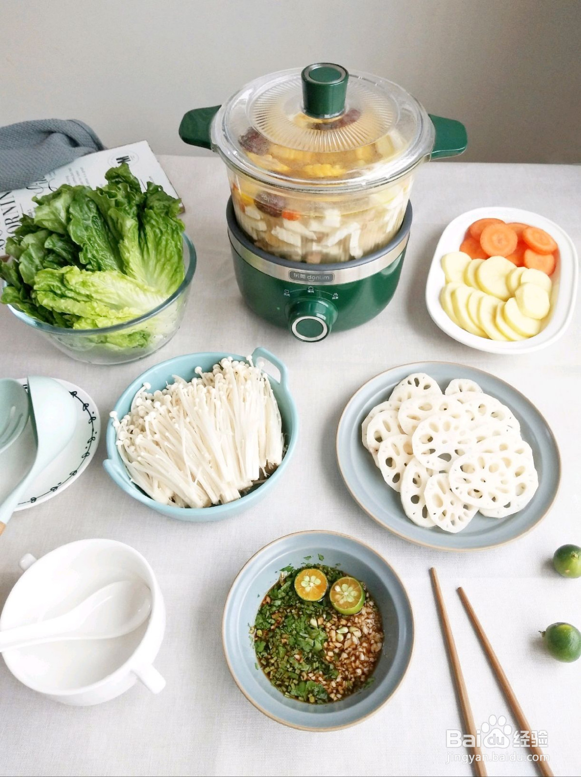 椰子鸡火锅的做法