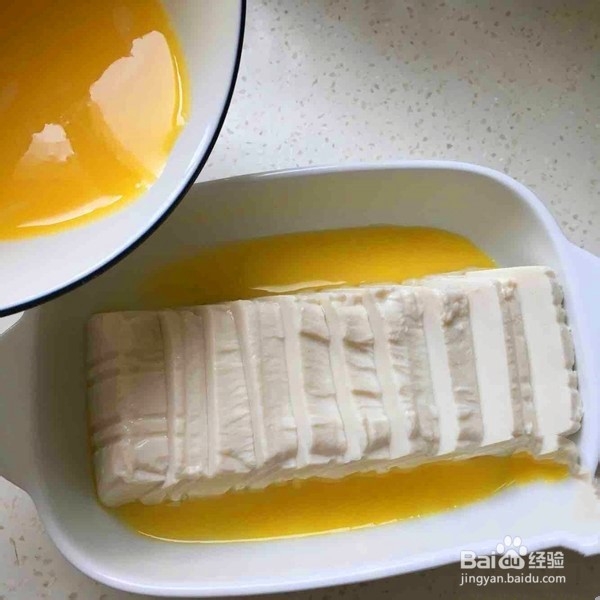 家常豆腐肉末蒸蛋