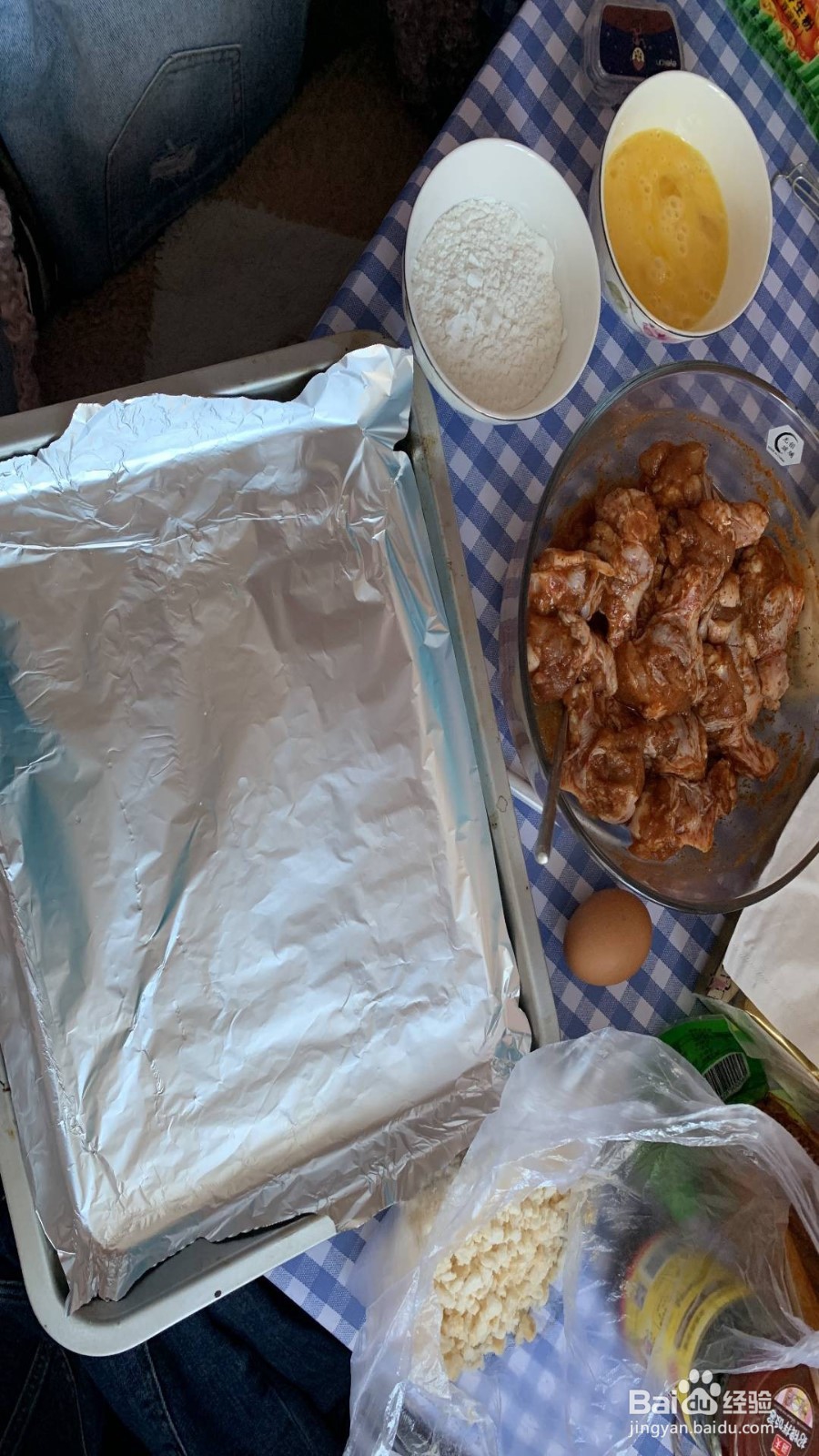 烤鸡翅根的制作方法
