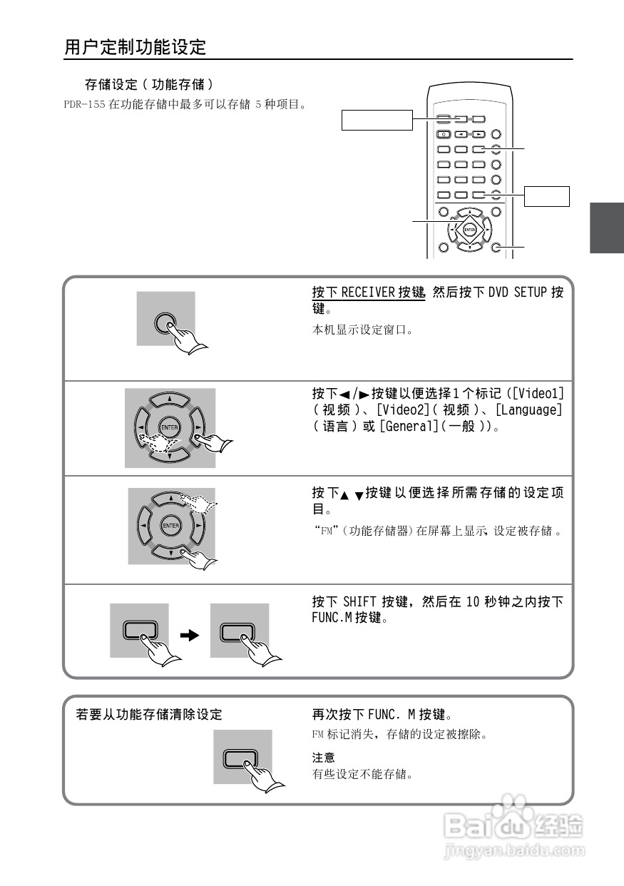 安桥dvd播放机l Dr7型使用说明书 6 百度经验