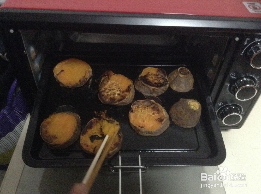 烤箱DIY——香甜焦软的烤地瓜