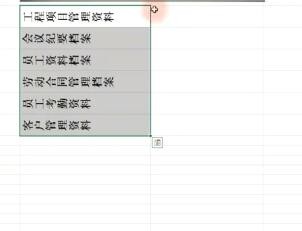 如何用Excel制作文件夹侧标签