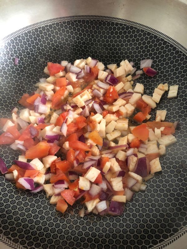 芝士鸡肉焗意粉